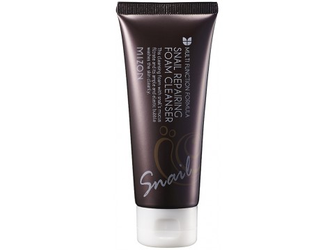 Mizon veido odos prausiklis Snail Repairing Foam Cleanser su sraigių mucino ekstraktu 60ml Mizon veido odos prausiklis Snail Repairing Foam Cleanser su sraigių mucino ekstraktu 60ml
